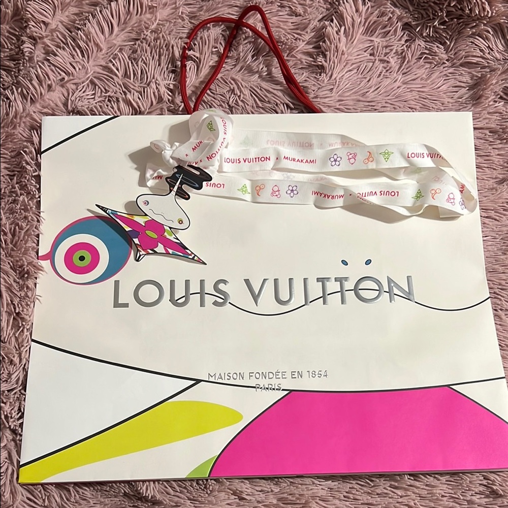Louis Vuitton murakami shopping bag